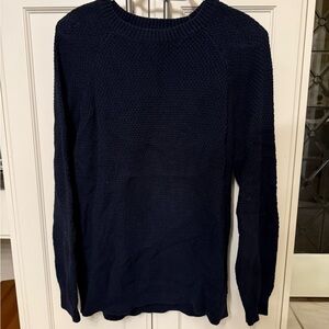 Oak & Fort Navy Blue Sweater